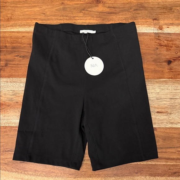 Nia Pants - NIA Women's Black Bike Shorts